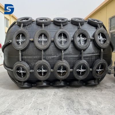 Easy Installation Pneumatic Rubber Fender with Design Pressure 0.05-0.08MPa and ISO 17357 Certification
