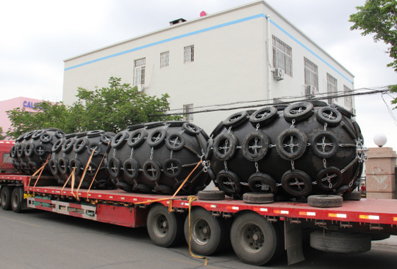 0,08mpa 0,05mpa Nylon Yokohama Rubber Fender Boat Protection Safety