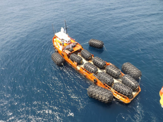 Tiup Yokohama Tire Net Marine Rubber Boat Fender