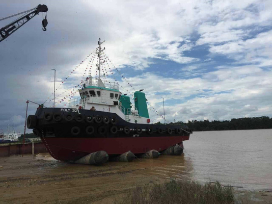 Shipyard Marine Rubber Airbag Kapal Kapal Docking Kapal Peluncuran Airbag