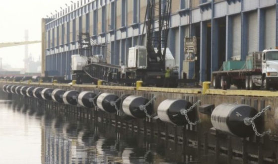 kualitas  Polyurea EVA Foam Fender STS STD Marine Boat Durable Floating Anti Aging pabrik