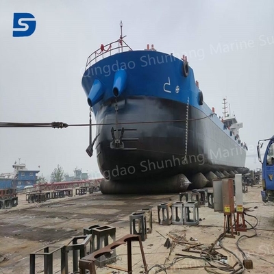 Kapal Docking dan Undocking Airbag Karet Laut Ukuran Disesuaikan