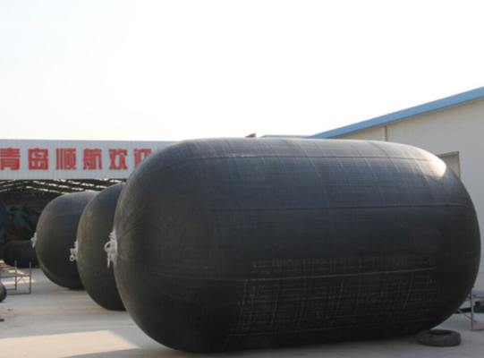 Sling Type Pneumatic Fender untuk Kapal ke Kapal Rantai Ban Jaring