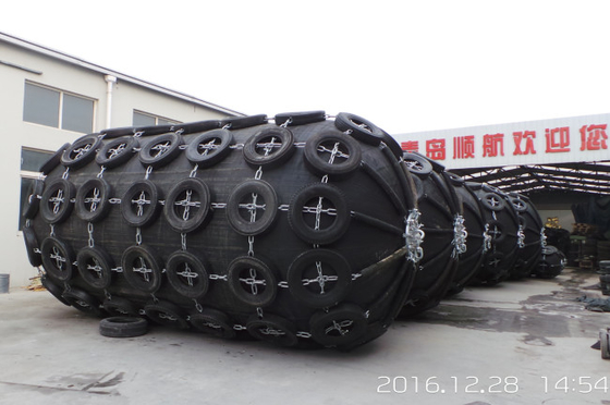 Ban Truk Yokohama Pneumatic Fender Type Rubber 80kpa Berthing Ship Protection