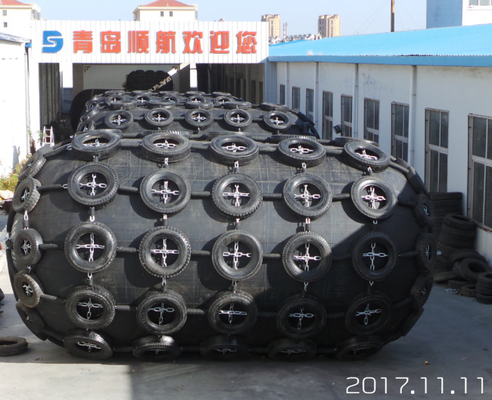 Docking Pneumatic Rubber Fender Marine Tire Chain Net Inflatable Boat