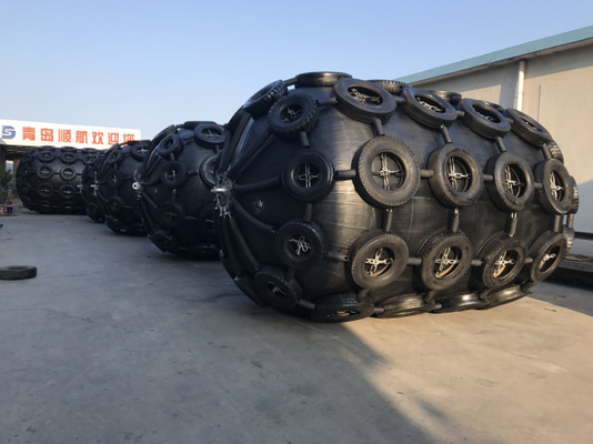 Kapal Pneumatic Marine Fender Karet Alam Yokohama Marine Inflatable Fender