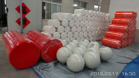 Tahan suhu perahu -30C sampai 80C EVA Foam Fender untuk perlindungan tepi laut