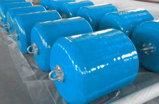 Lapisan Semprot EVA Foam Fender Floating Cell Colorful Polyure Ships Chain Type