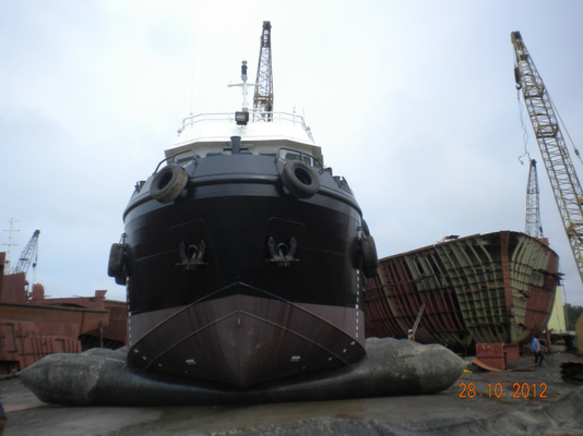 Aksesoris Stainless Steel Inflatable Rubber Airbag Kapal Kapal Heavy Lifting Airbag