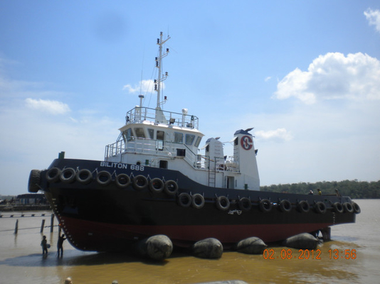 Airbag Karet Laut Berisi Udara Bertekanan Tinggi Docking Tongkang Peluncuran Airbag
