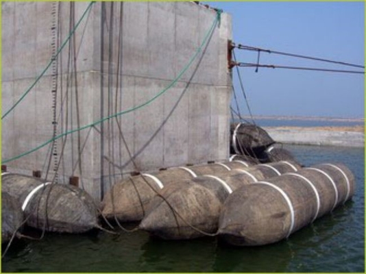 Marine Salvage Underwater Air Bag Floating Boat Peluncuran Airbag Nylon Rubber
