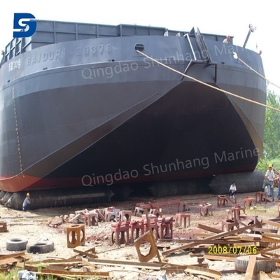 ISO14409 Standard Airbag Karet Kapal Dengan Panjang OEM